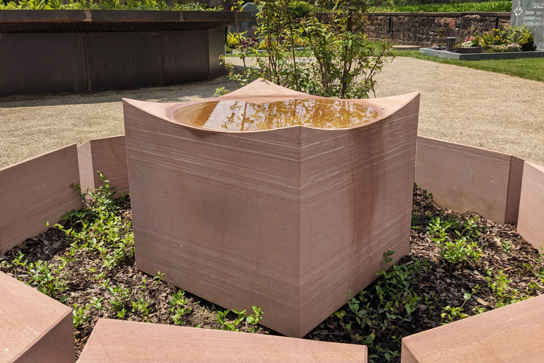 Drei Ansichten des Würfels